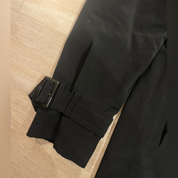 London fog black trench coat - Picture 4 of 12